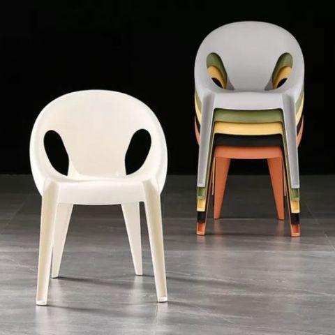  GHẾ CAFE NHỰA NGUYÊN SINH 