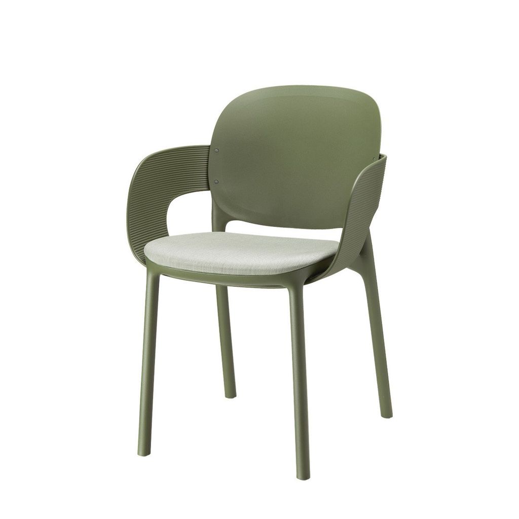 GHẾ NHỰA NHẬP KHẨU HUG ARMCHAIR CUSCINO
