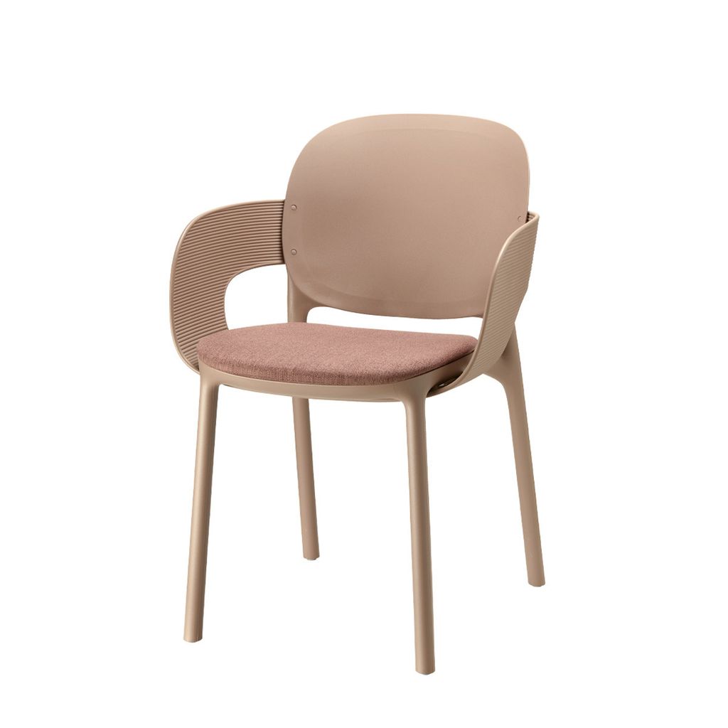 GHẾ NHỰA NHẬP KHẨU HUG ARMCHAIR CUSCINO