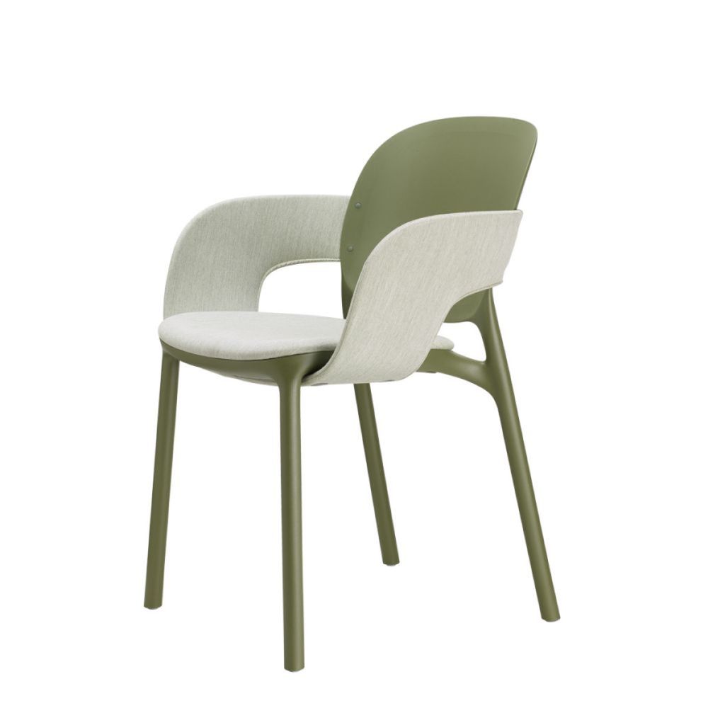 GHẾ NHỰA NHẬP KHẨU HUG ARMCHAIR CUSCINO
