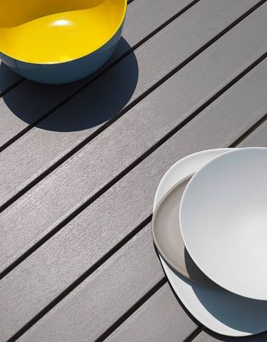  Bộ Bàn Ghế Ngoài Trời-DurelTop /chân nhôm/nhựa sợi thủy tinh 