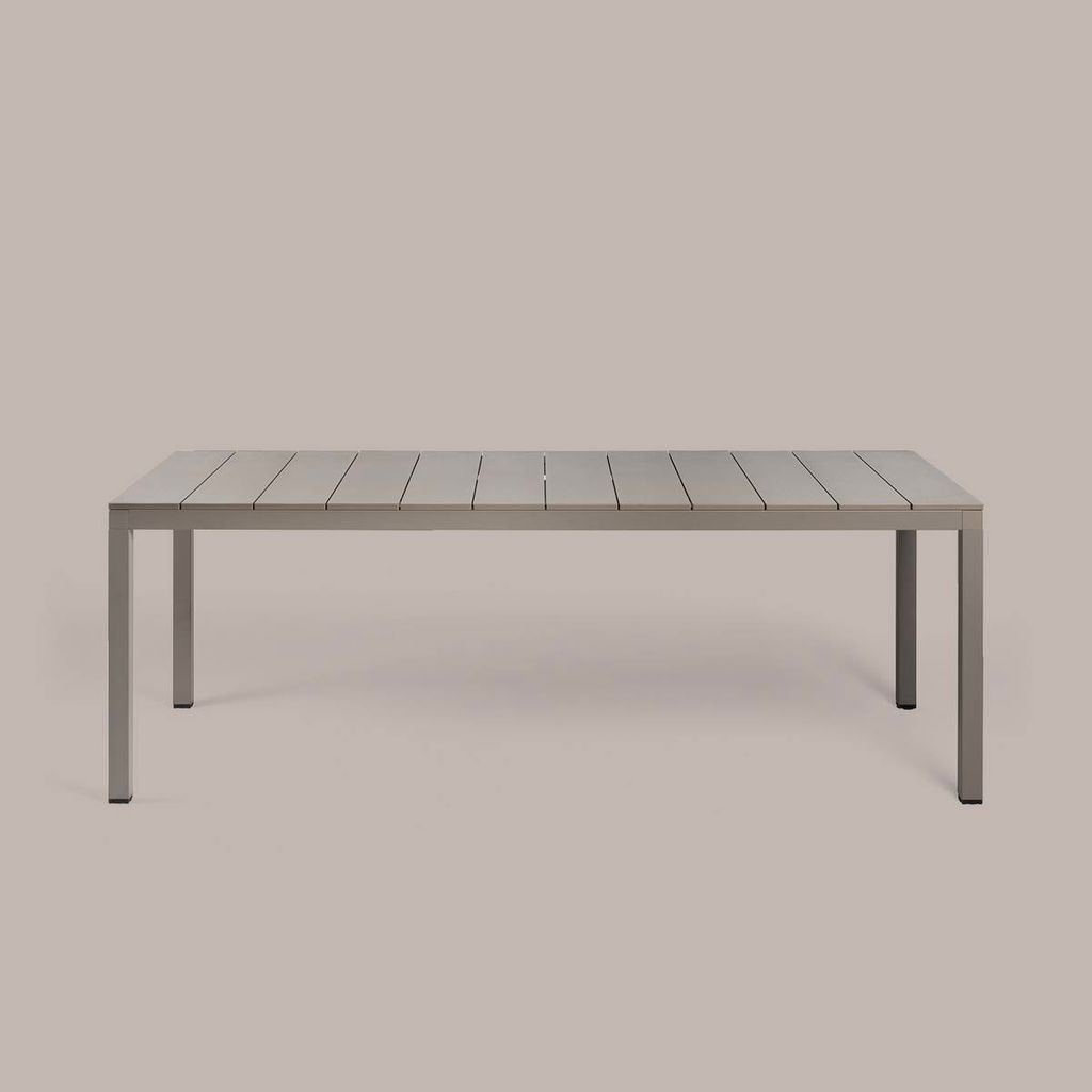 BÀN NHỰA NHẬP KHẨU RIO ALU 210 FIX