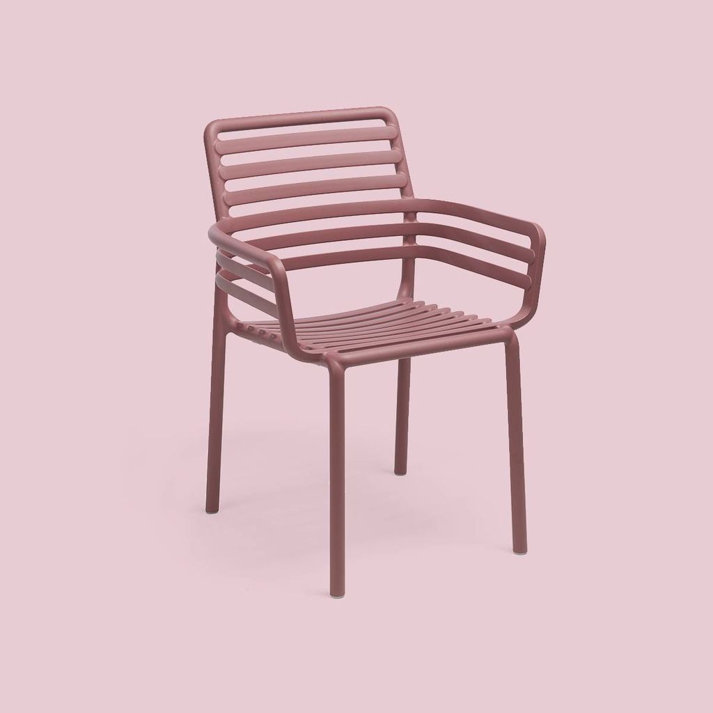 Bộ Bàn Ghế Ngoài Trời-DurelTop /chân nhôm/nhựa sợi thủy tinh