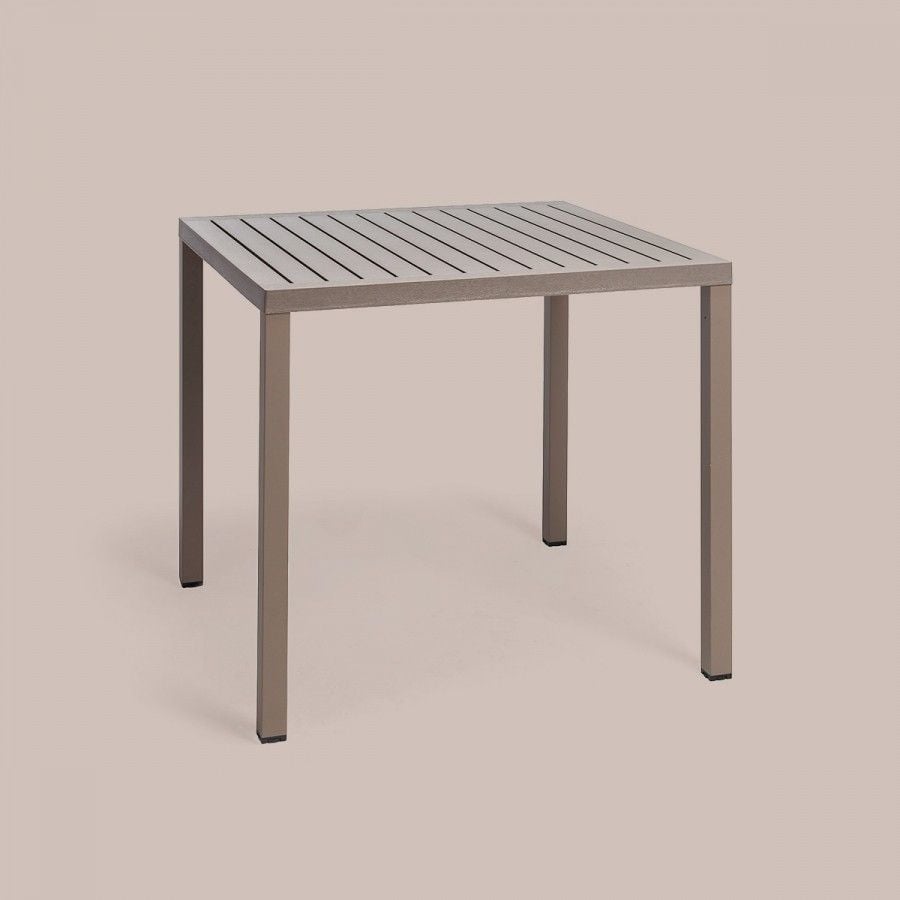 BÀN NHỰA NHẬP KHẨU CUBE 80X80