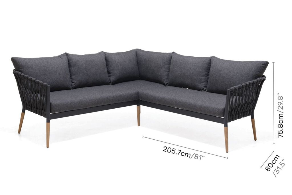 Bộ Sofa Ipanema Góc Ngoài Trời