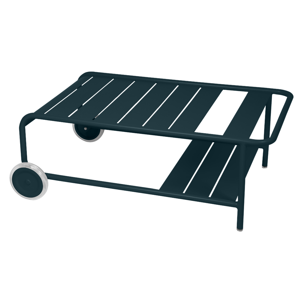 Bàn LUXEMBOURG Low table with casters 105 x 72