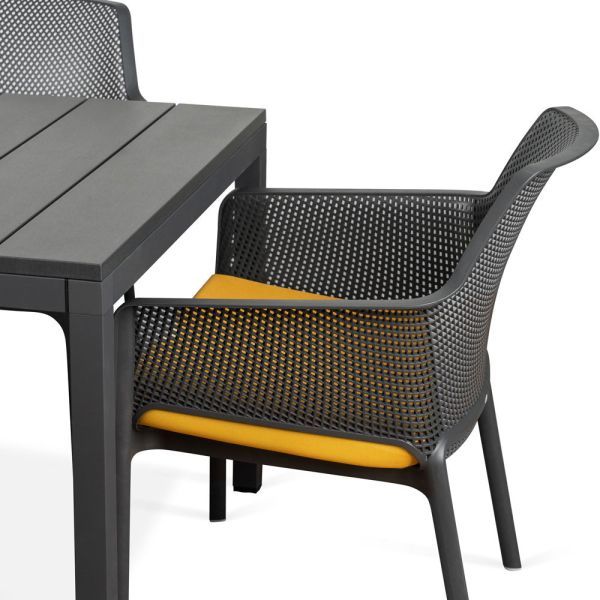 Bộ bàn 6 ghế nhập khẩu ngoài trời Rio210/280 - Net relax