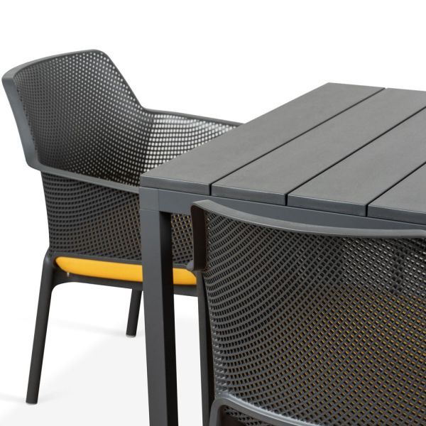 Bộ bàn 6 ghế nhập khẩu ngoài trời Rio210/280 - Net relax