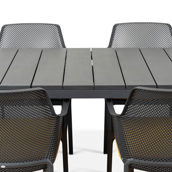 Bộ bàn 6 ghế nhập khẩu ngoài trời Rio210/280 - Net relax