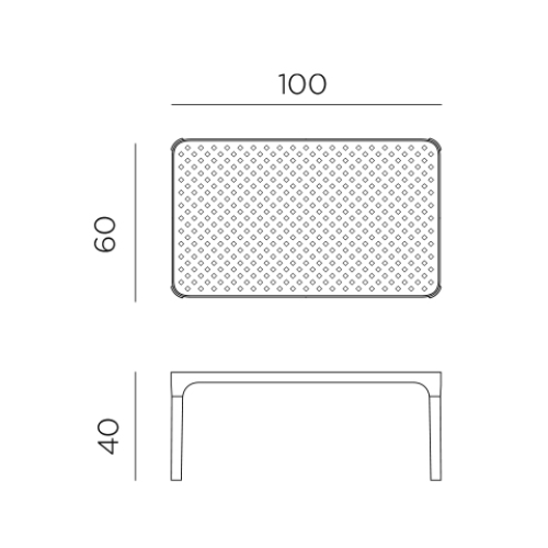 BÀN NHỰA NHẬP KHẨU NET TABLE
