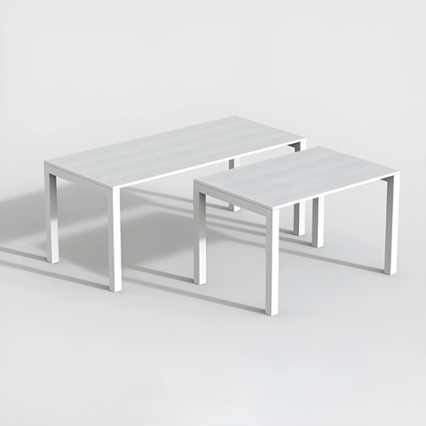  Bàn cố định chữ nhật 180 