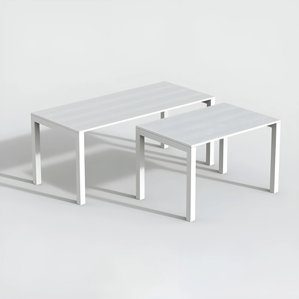 Bàn cố định chữ nhật 120