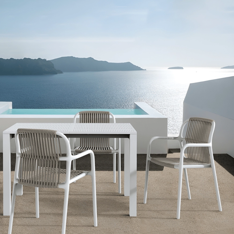  Bàn cố định chữ nhật 180 