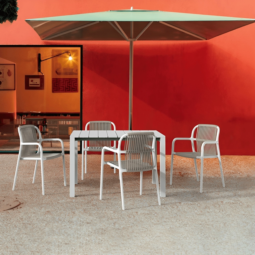 Bàn cố định chữ nhật 120