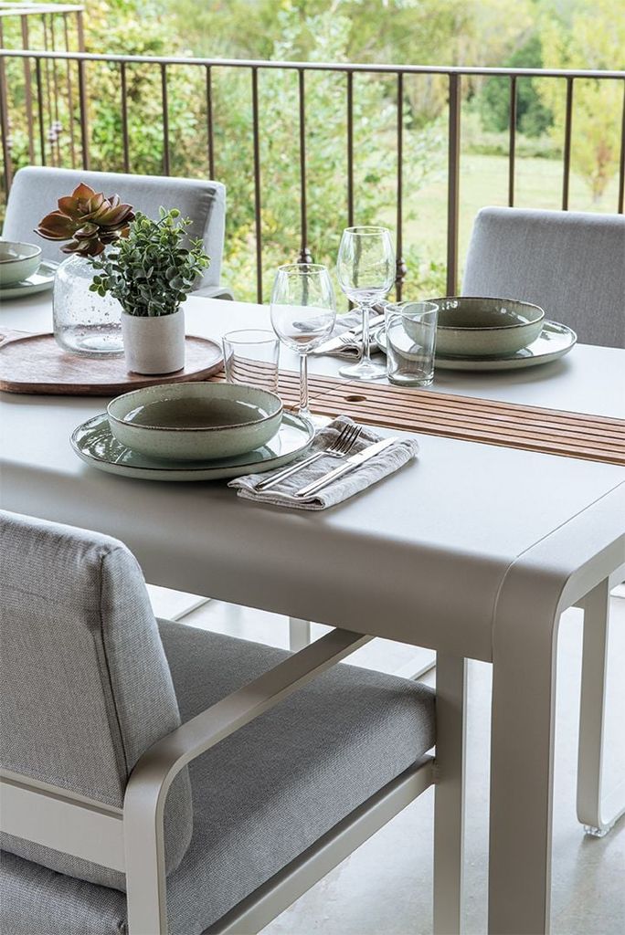 Bàn BELLEVIE TABLE 196 x 90 with storage