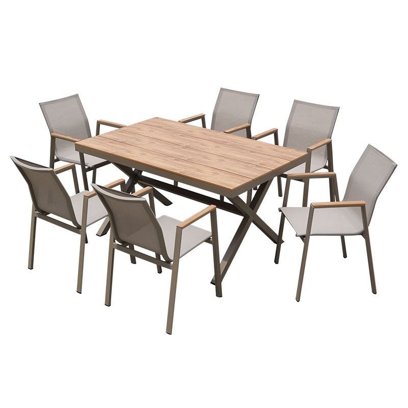 Bàn nhôm composite nhập khẩu 150 chân X