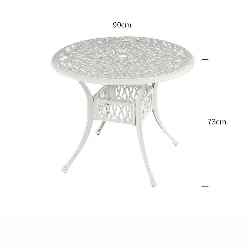 Bàn nhôm đúc nhập khẩu D90