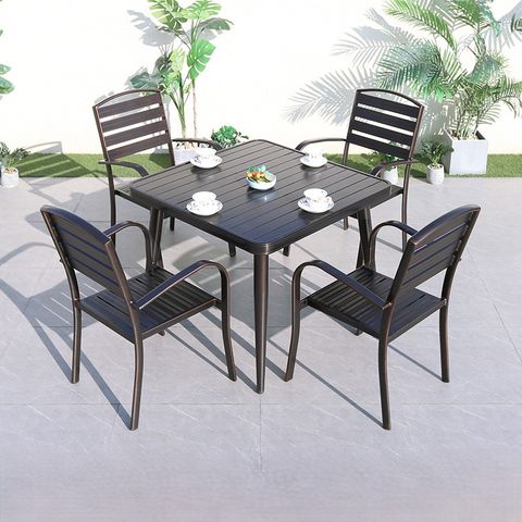  Bộ bàn ghế nhôm đúc nhập khẩu (1 bàn D90 và 4 ghế) 