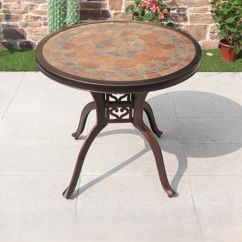  Bàn nhôm đúc mặt đá nhập khẩu D83 