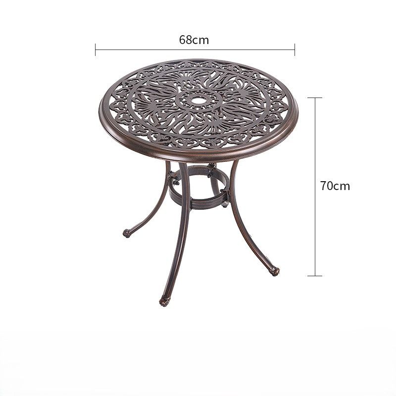 Bàn nhôm đúc nhập khẩu D68