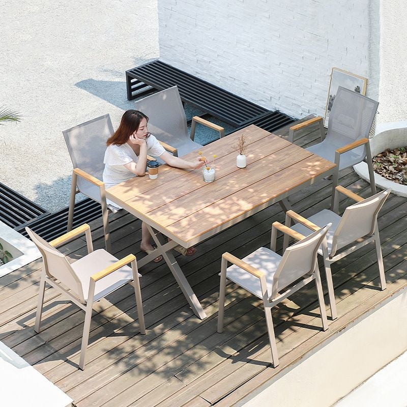Bàn nhôm composite nhập khẩu 150 chân X