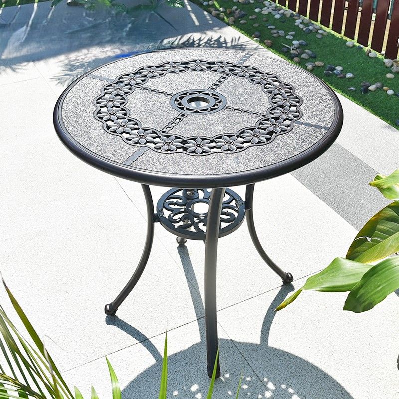 Bộ bàn ghế nhôm đúc nhập khẩu (1 bàn D65 và 2 ghế)