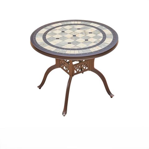  Bàn nhôm đúc mặt đá nhập khẩu D94 