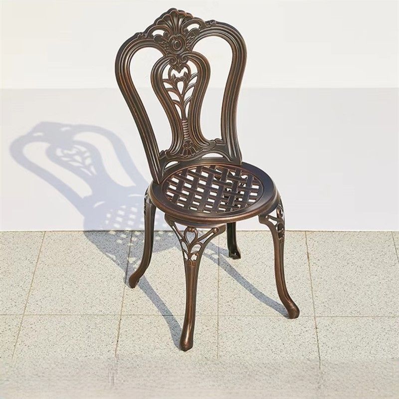 Bộ bàn ghế nhôm đúc nhập khẩu (1 bàn D65 và 2 ghế)