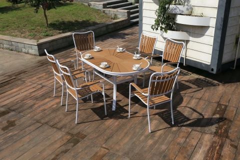  Ghế nhập khẩu nhôm-nhựa composite 