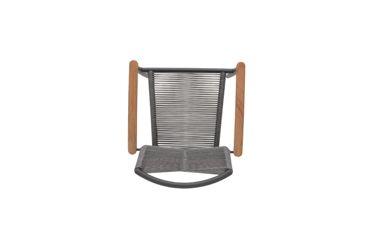 Topaz Dark Stacking Rope Armchair