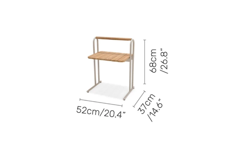 Topaz Light Portable Side Table