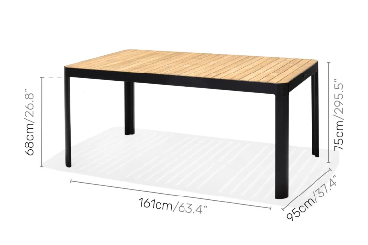 Bàn Portals 160x95cm