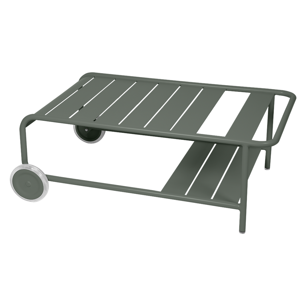 Bàn LUXEMBOURG Low table with casters 105 x 72