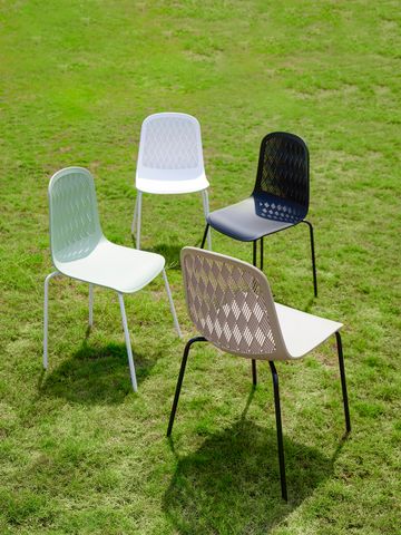  GHẾ CAFE MẶT NHỰA CHÂN SẮT 