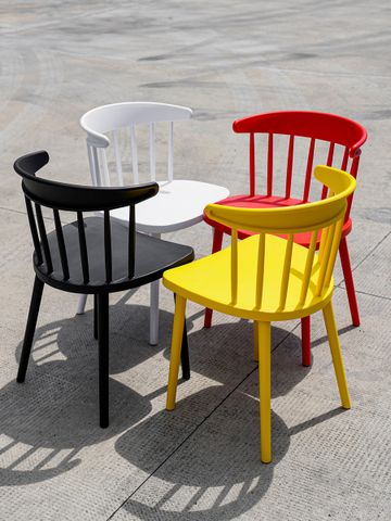  GHẾ CAFE NHỰA NGUYÊN SINH 