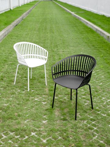  GHẾ CAFE MẶT NHỰA CHÂN SẮT 