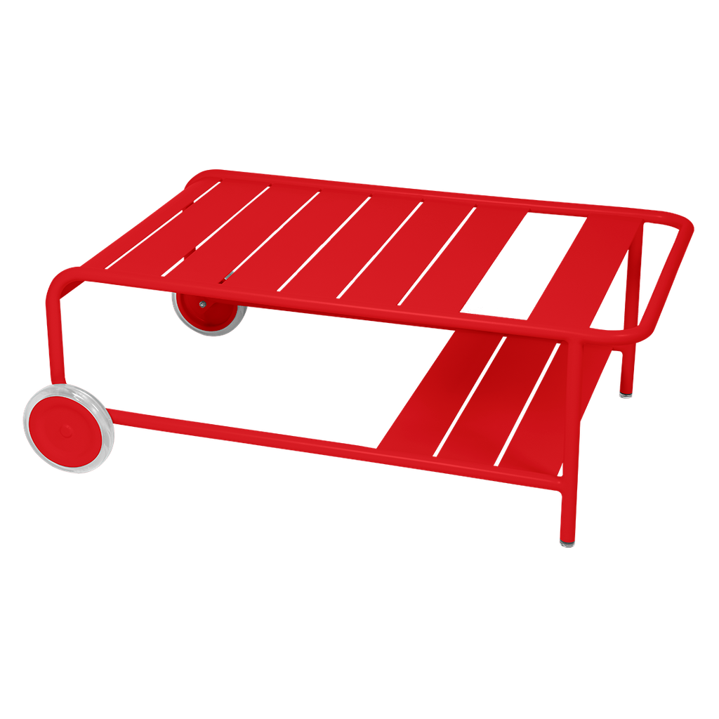 Bàn LUXEMBOURG Low table with casters 105 x 72