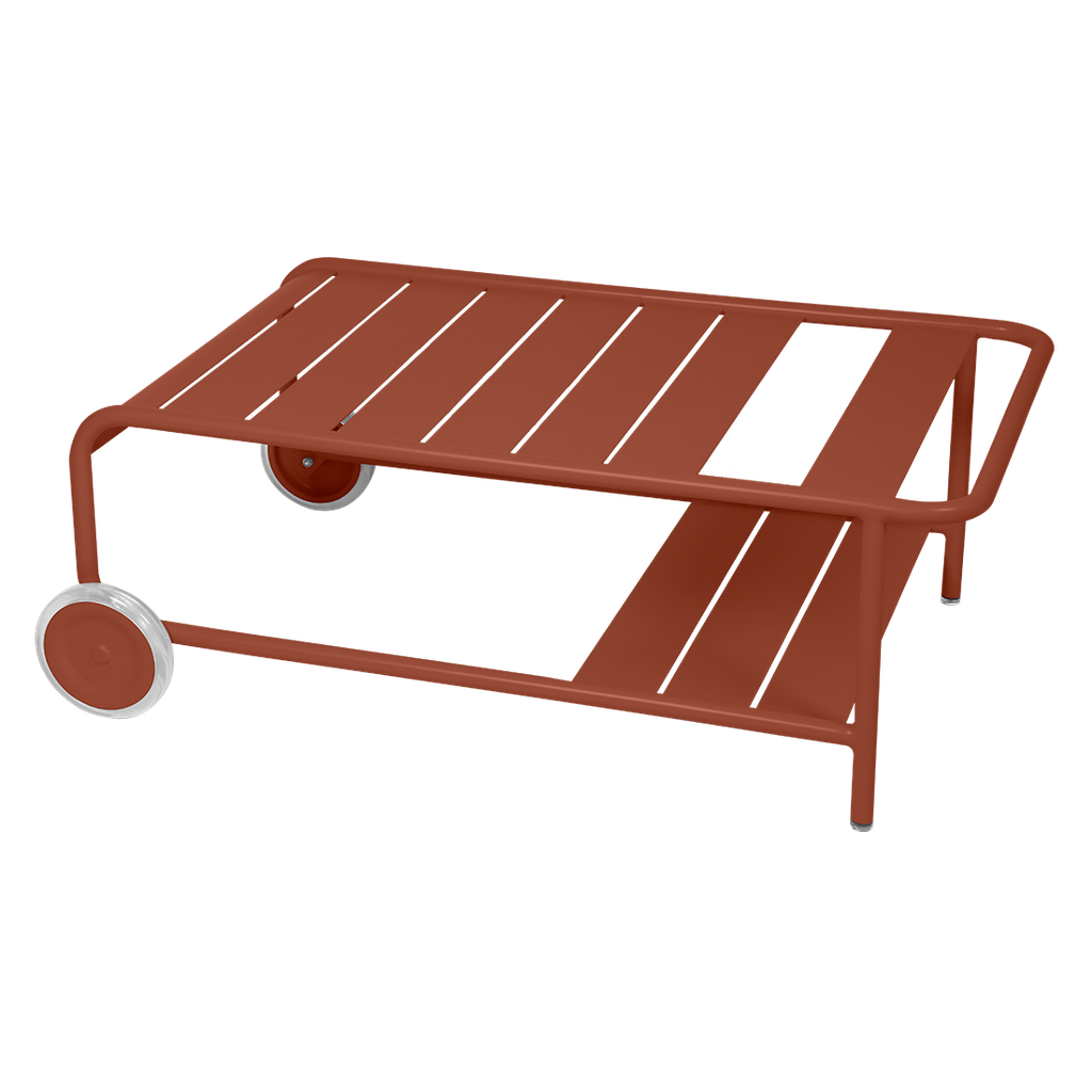 Bàn LUXEMBOURG Low table with casters 105 x 72