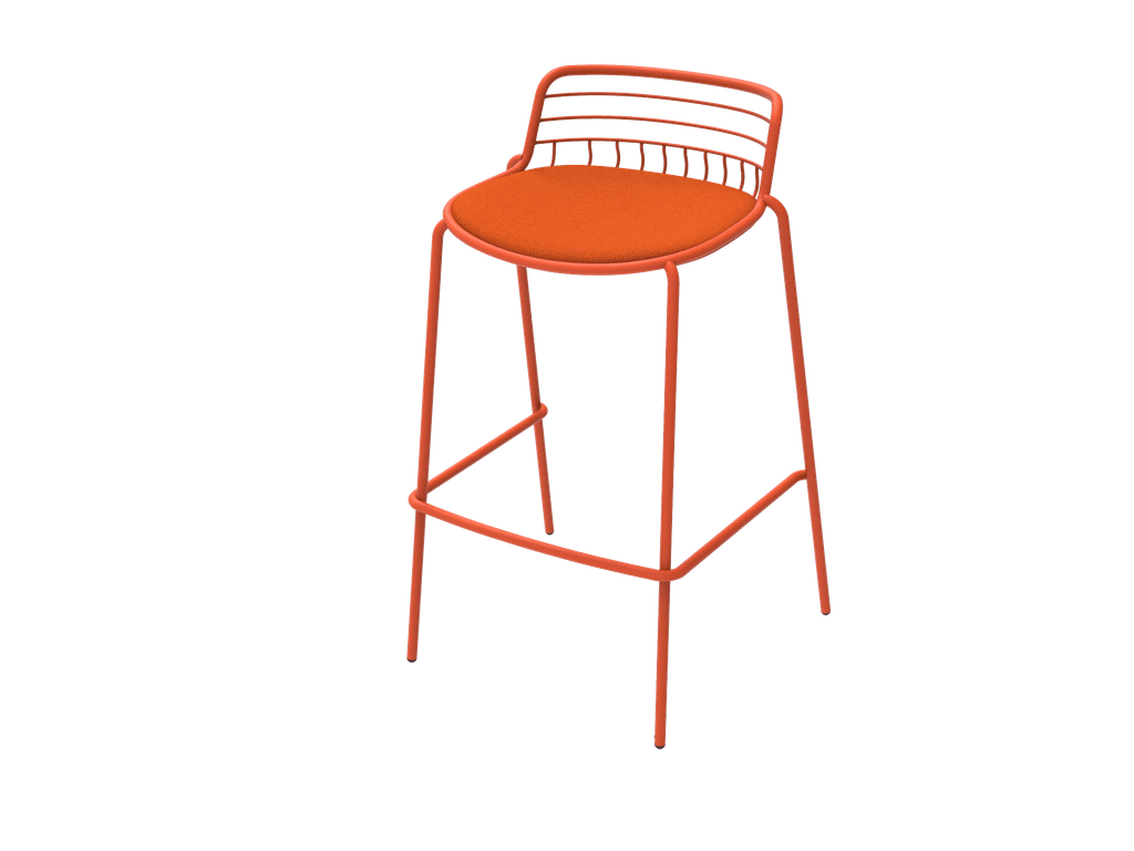 GHẾ BAR TOBE OUTDOOR STOOL H.75cm