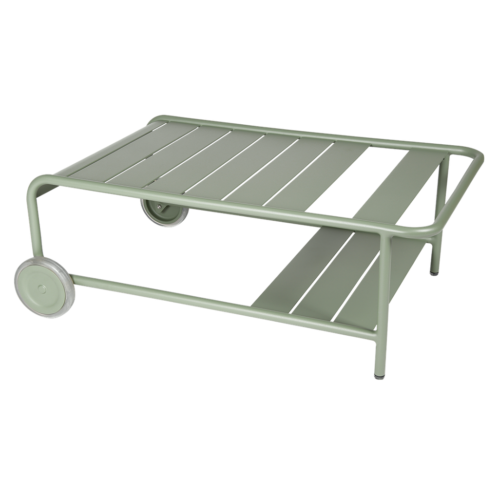 Bàn LUXEMBOURG Low table with casters 105 x 72