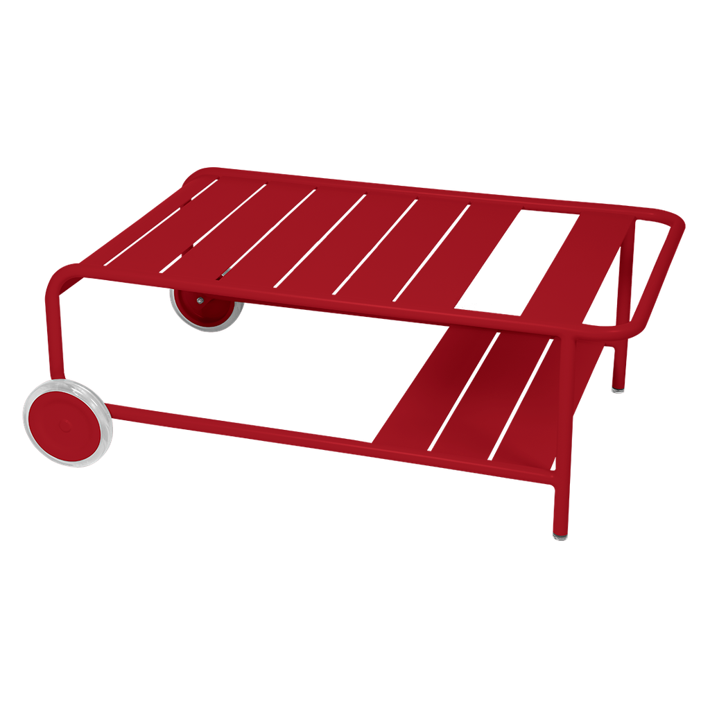 Bàn LUXEMBOURG Low table with casters 105 x 72