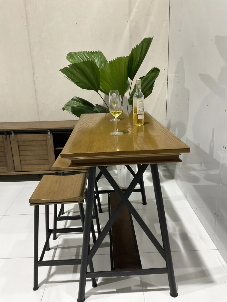 BỘ BÀN 2 GHẾ QUẦY ĐẢO BAR