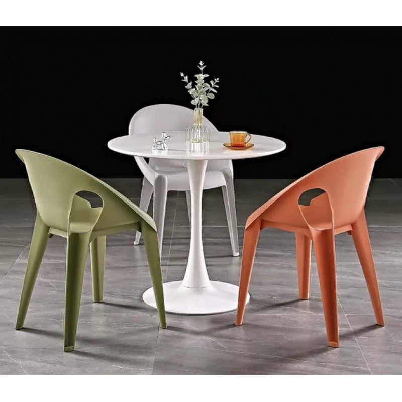 GHẾ CAFE NHỰA NGUYÊN SINH