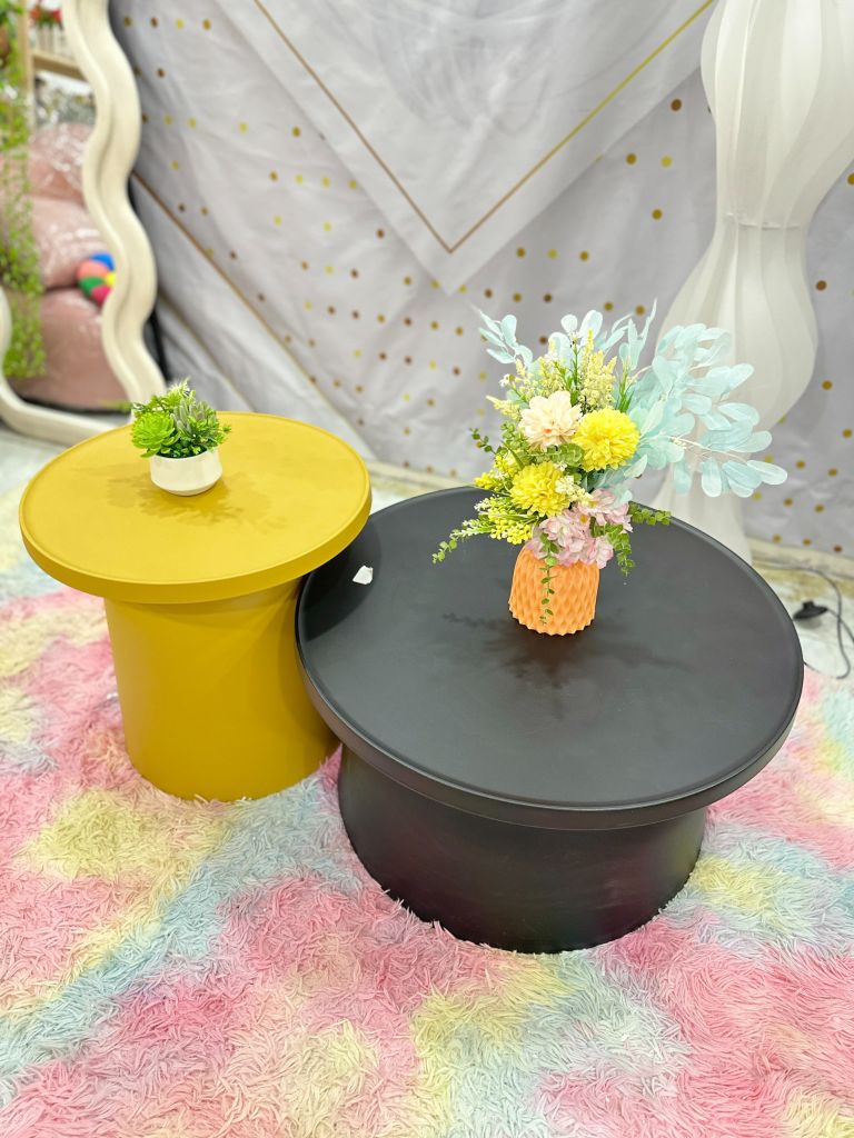 Set 2 bàn trà nhựa nguyên sinh