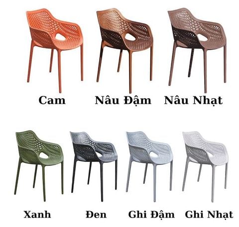  Ghế nhựa nguyên sinh 