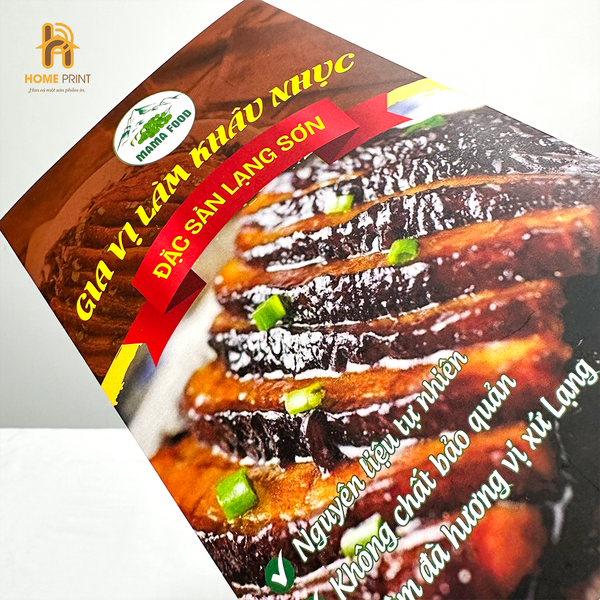  In Hộp Giấy Đựng Gia Vị 