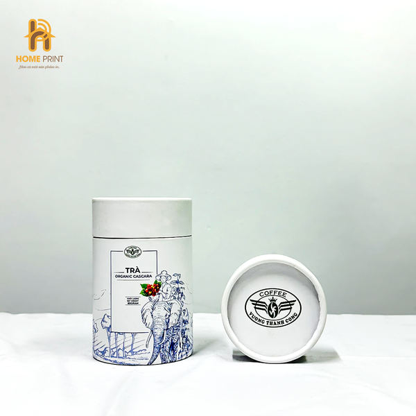  Hộp Giấy Trụ Tròn Đựng Trà Vương Thành Công 