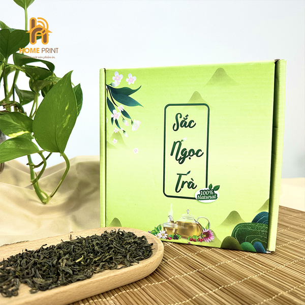  Hộp Giấy Sắc Ngọc Trà 