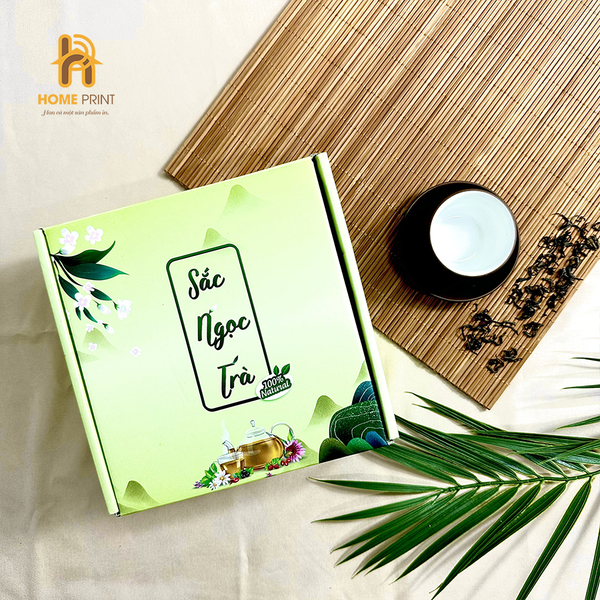  Hộp Giấy Sắc Ngọc Trà 