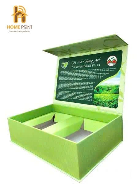  In Hộp Giấy Carton Cứng Đựng Trà 